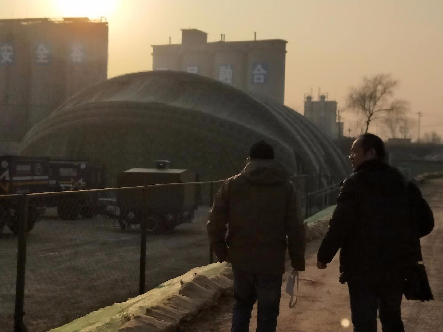 吴桥机库外罩图